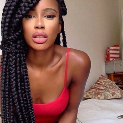 25 Beautiful Black Women Show Us How To Slay In Jumbo Braids